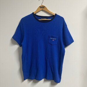 Y2K Polo Sport Polo Ralph Lauren Pocket T-shirt Blue Men's Large